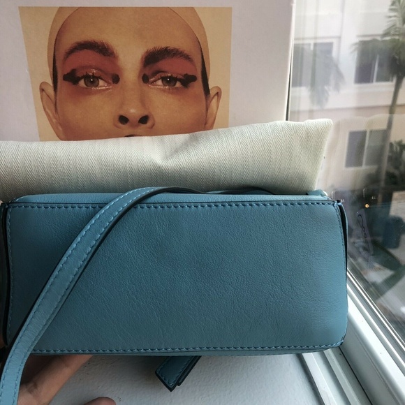 Loewe Mini Puzzle Bag- Blue - Picture 4 of 8